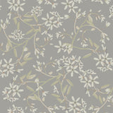 A-Street Prints 4201-20114 Paradis Slate Bouquet Toss Wallpa