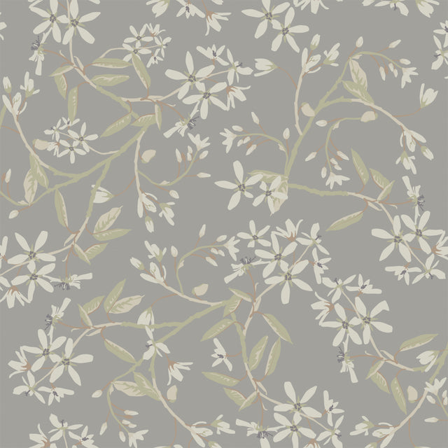A-Street Prints 4201-20114 Paradis Slate Bouquet Toss Wallpa