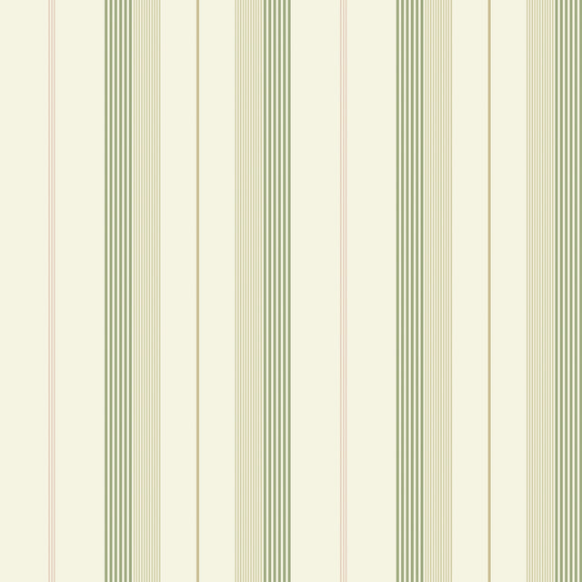 A-Street Prints 4201-20117 Herrgård Green Stripe Wallpaper