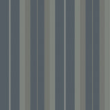 A-Street Prints 4201-20120 Herrgård Navy Stripe Wallpaper