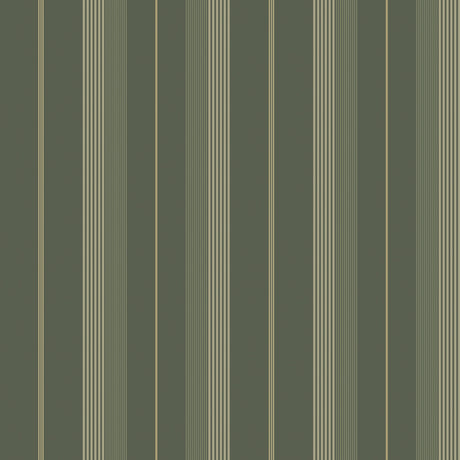 A-Street Prints 4201-20121 Herrgård Evergreen Stripe Wallpap