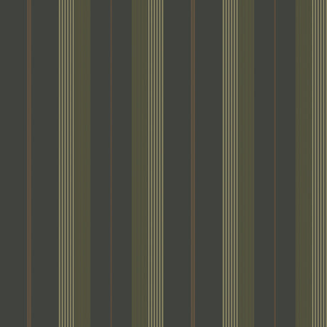 A-Street Prints 4201-20122 Herrgård Black Stripe Wallpaper