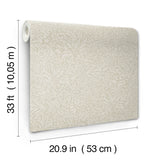 A-Street Prints 4201-20127 Kristina Taupe Botanical Wallpape