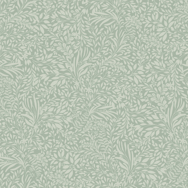 A-Street Prints 4201-20128 Kristina Teal Botanical Wallpaper