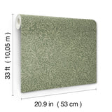 A-Street Prints 4201-20129 Kristina Evergreen Botanical Wall