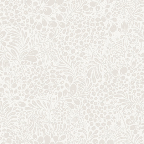 A-Street Prints 4201-48001 Siv Dove Botanical Wallpaper