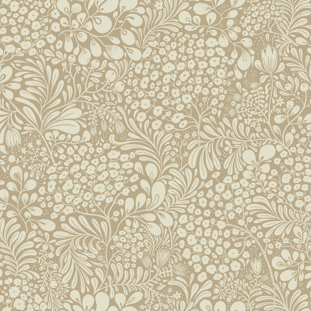 A-Street Prints 4201-48002 Siv Chestnut Botanical Wallpaper