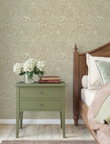 A-Street Prints 4201-48002 Siv Chestnut Botanical Wallpaper
