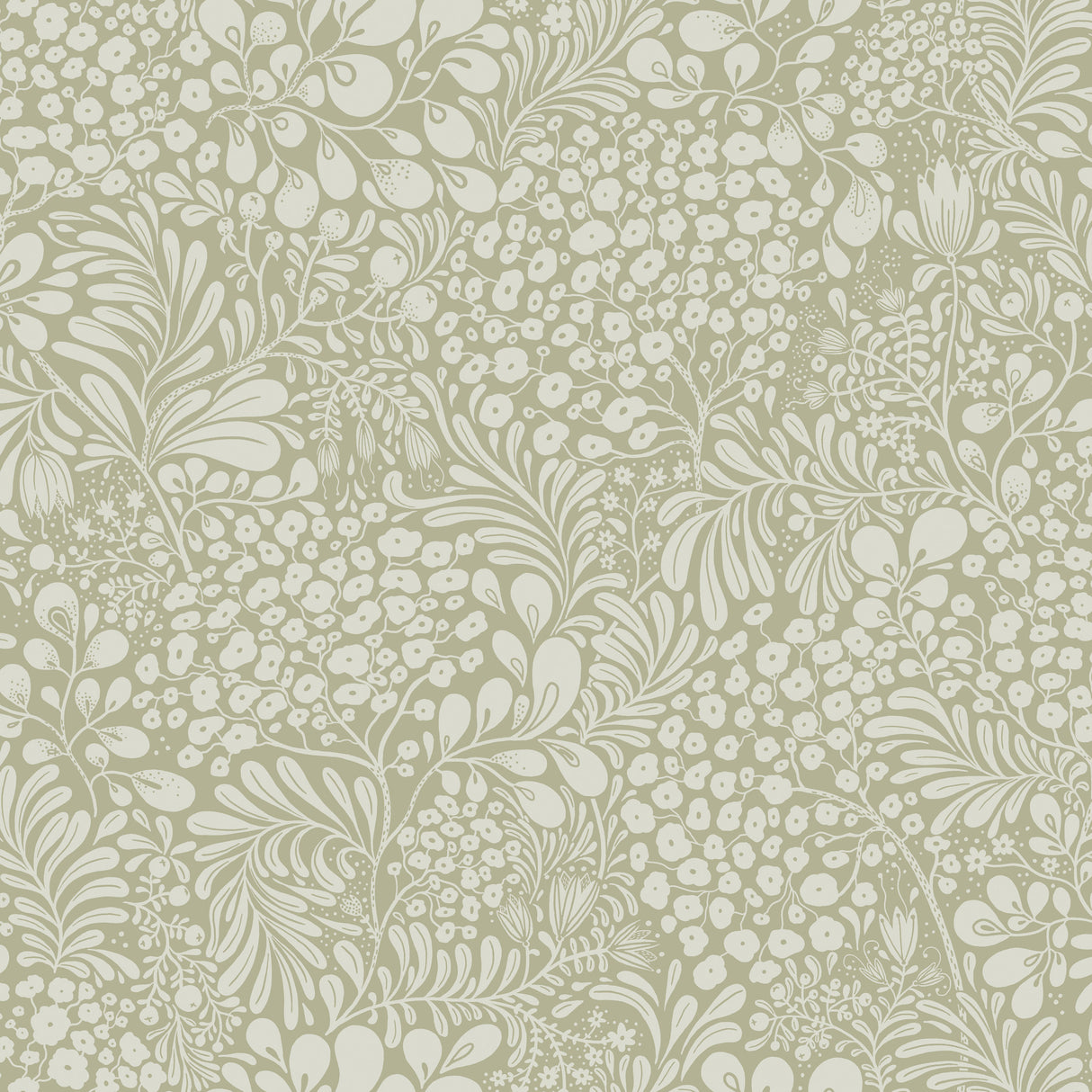 A-Street Prints 4201-48003 Siv Sage Botanical Wallpaper