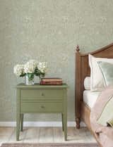 A-Street Prints 4201-48003 Siv Sage Botanical Wallpaper