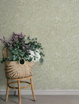 A-Street Prints 4201-48003 Siv Sage Botanical Wallpaper