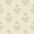 A-Street Prints 4201-48006 Gullvie Cream Pansies Wallpaper