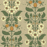 A-Street Prints 4201-48012 Rosa Light Brown Floral Columns W