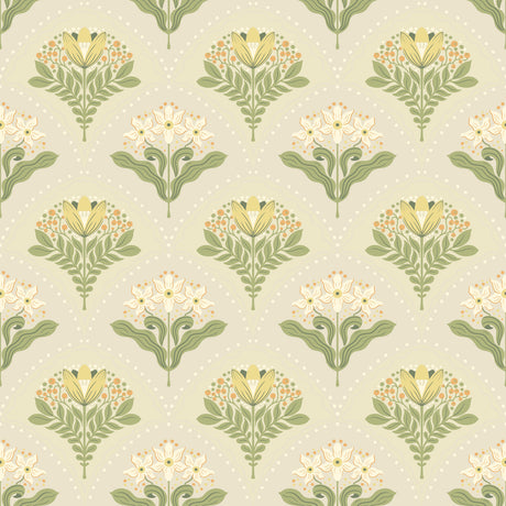A-Street Prints 4201-48014 Maj Light Grey Floral Damask Wall