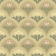 A-Street Prints 4201-48015 Maj Light Brown Floral Damask Wal