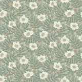 A-Street Prints 4201-48020 Maggan Sea Green Floral Trail Wal