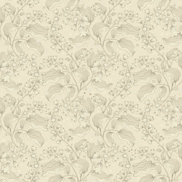 A-Street Prints 4201-48024 Syren Khaki Dainty Floral Wallpap
