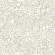 A-Street Prints 4201-65131 Siv Dark Grey Botanical Wallpaper