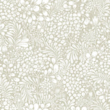 A-Street Prints 4201-65131 Siv Dark Grey Botanical Wallpaper