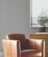 Ronald Redding 4211-83501 Atticus Navy String Wallpaper