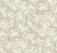 Ronald Redding 4211-83503 Dressage Beige Stallions Wallpaper