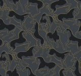 Ronald Redding 4211-83504 Dressage Gold Stallions Wallpaper