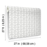 Ronald Redding 4211-83507 Polo White Horse Bits Wallpaper