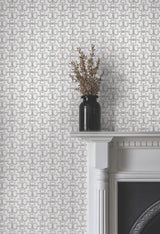 Ronald Redding 4211-83507 Polo White Horse Bits Wallpaper