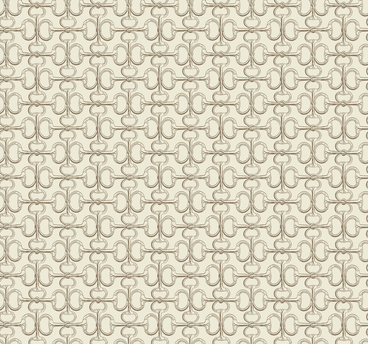Ronald Redding 4211-83508 Polo Beige Horse Bits Wallpaper