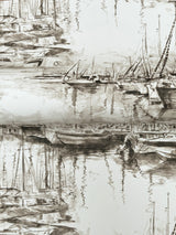 Ronald Redding 4211-83512 Yacht Club Taupe Scenic Wallpaper
