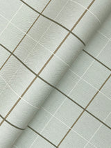 Ronald Redding 4211-83517 Tattersall Sage Plaid Wallpaper
