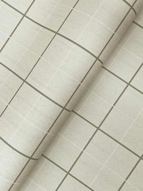 Ronald Redding 4211-83518 Tattersall Light Brown Plaid Wallp