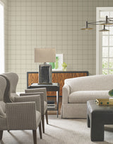 Ronald Redding 4211-83518 Tattersall Light Brown Plaid Wallp