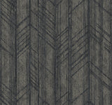 Ronald Redding 4211-83520 Winthrop Slate Geometric Wallpaper