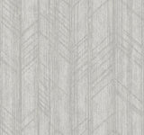 Ronald Redding 4211-83521 Winthrop Grey Geometric Wallpaper
