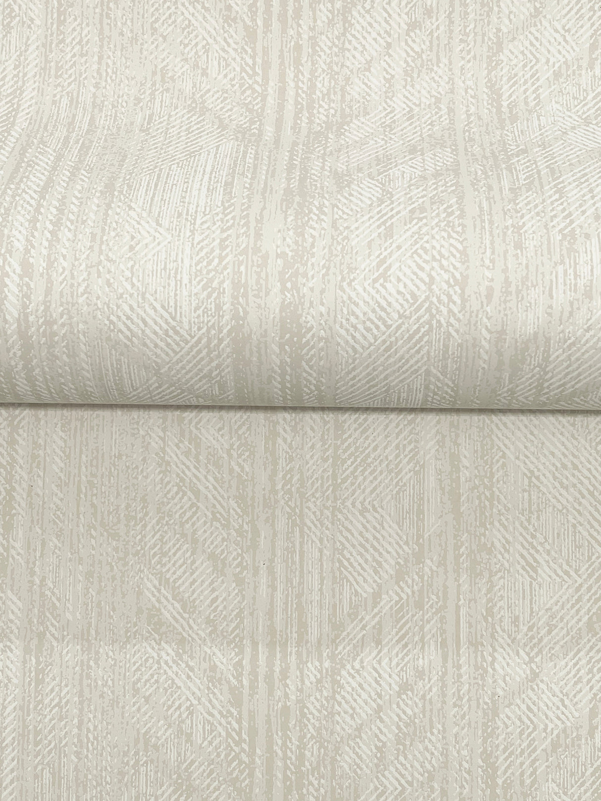Ronald Redding 4211-83522 Winthrop Beige Geometric Wallpaper