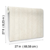 Ronald Redding 4211-83522 Winthrop Beige Geometric Wallpaper