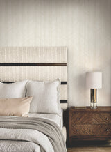 Ronald Redding 4211-83522 Winthrop Beige Geometric Wallpaper