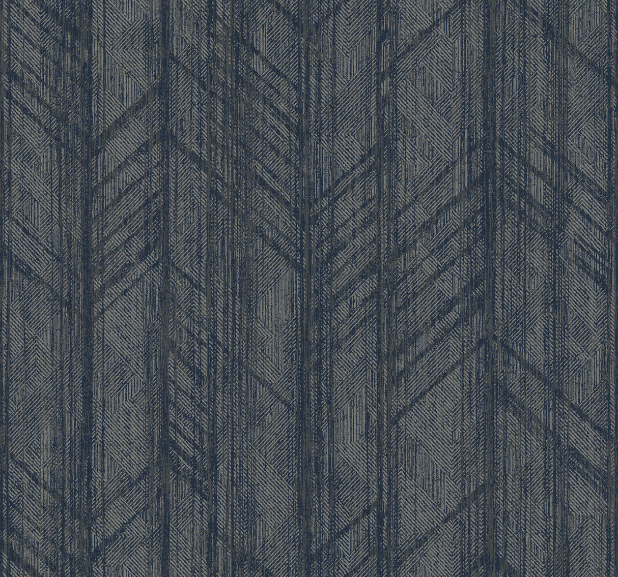 Ronald Redding 4211-83523 Winthrop Navy Geometric Wallpaper