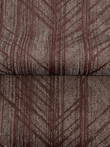 Ronald Redding 4211-83524 Winthrop Merlot Geometric Wallpape