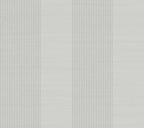 Ronald Redding 4211-83527 Archer Stripe Grey Faux Linen Wall