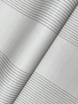Ronald Redding 4211-83527 Archer Stripe Grey Faux Linen Wall