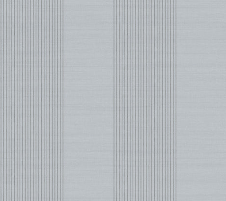 Ronald Redding 4211-83528 Archer Stripe Blue Faux Linen Wall