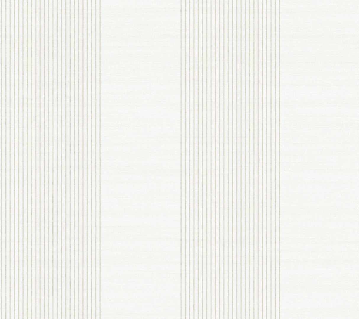 Ronald Redding 4211-83529 Archer Stripe White Faux Linen Wal