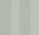 Ronald Redding 4211-83530 Archer Stripe Sage Faux Linen Wall