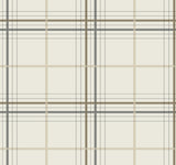 Ronald Redding 4211-83532 Lakeside Plaid Beige Tailored Wall