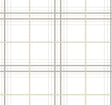Ronald Redding 4211-83533 Lakeside Plaid White Tailored Wall
