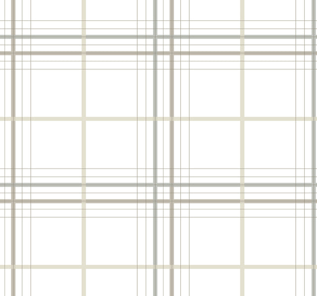 Ronald Redding 4211-83533 Lakeside Plaid White Tailored Wall