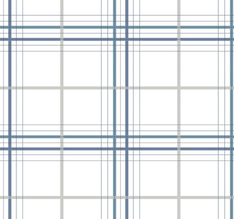 Ronald Redding 4211-83534 Lakeside Plaid Blue Tailored Wallp