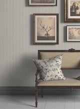 Ronald Redding 4211-83536 Elkan Stripe Grey Herringbone Wall